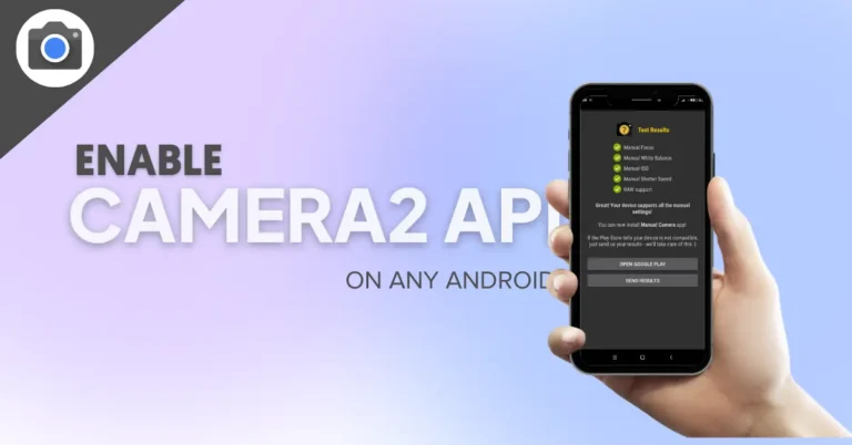 Enable Camera 2 API 10