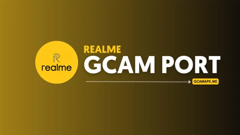GCAM Port For RealMe 4